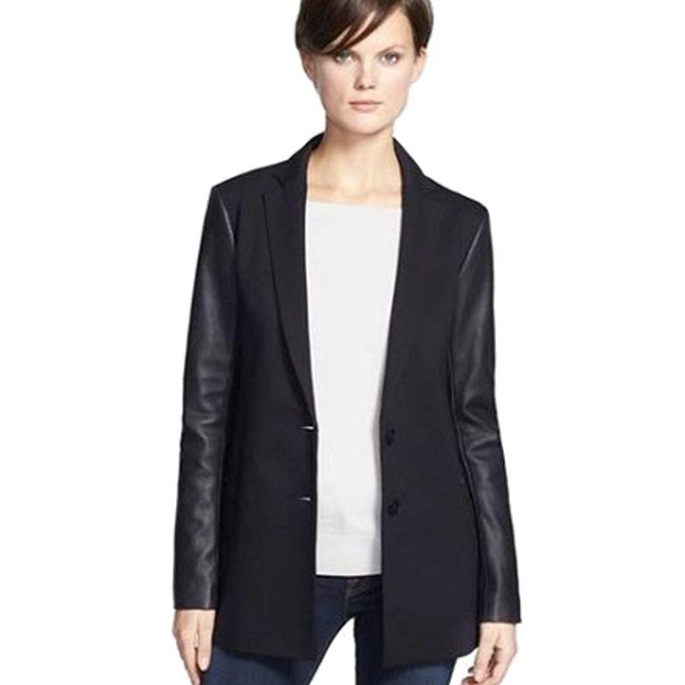 Theory Lavey K Pryor Black Blazer, NWT Size 0